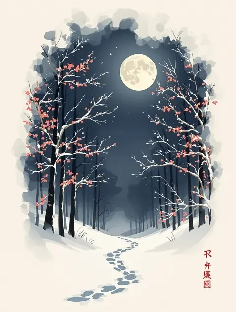 雪夜追凶 小说封面